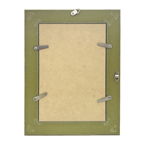 Wall-mounted photo frame, emerald gold, postcard size, A6, antique, wedding gift, baby gift, interior decoration, original