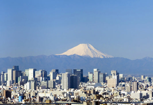 ポストカード 日本風景「東京からの富士山」105×150mm カラー写真 観光内 名所 郵便はがき