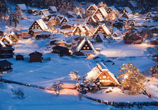 ポストカード 日本風景「岐阜 白川郷」105×150mm カラー写真 観光内 名所 郵便はがき