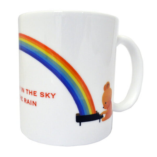 マグカップ 山田和明「くま虹」絵本作家 動物 楽器