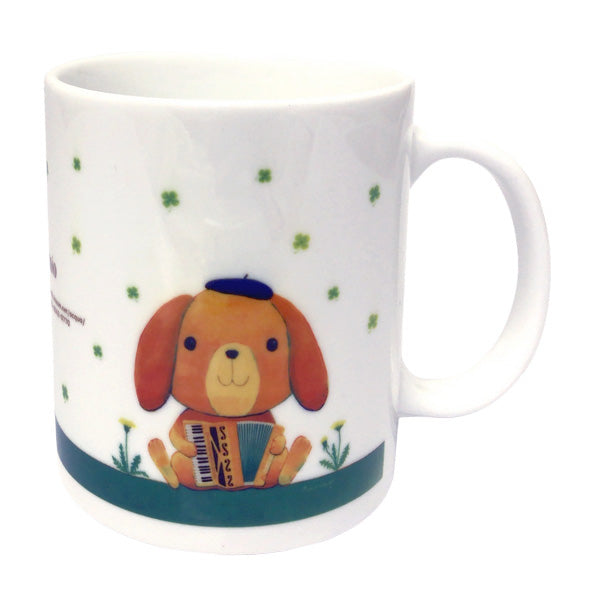 Mugs Kazuaki Yamada "Lop-kun the floppy-eared rabbit" Picture book author Animals Musical instruments Teacups