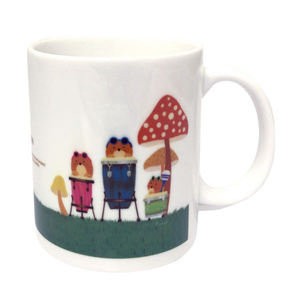 Mugs Kazuaki Yamada "Ann, Petit and Pake" Picture book author Animals Musical instruments Teacups