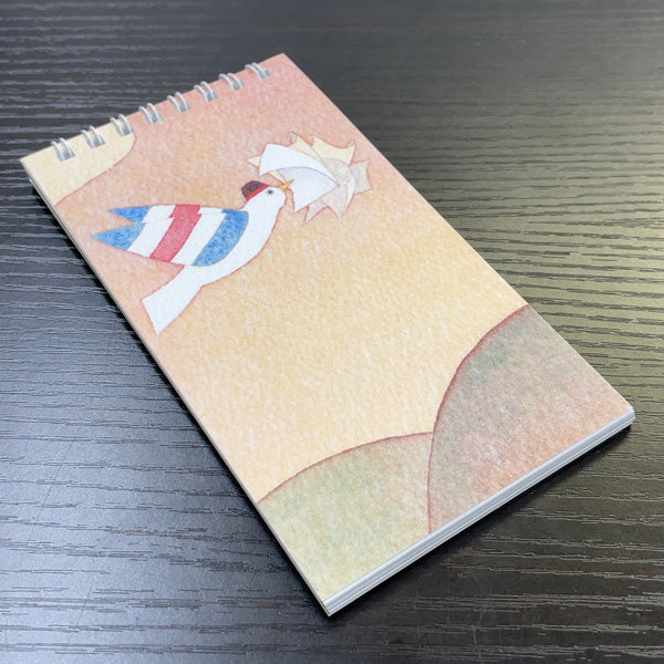 Multi-notebook by Kazuaki Yamada Monopo no Su "The Other Side of Happiness" Lined, dotted, grid, plain, illustration, memo pad