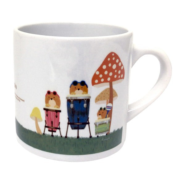 Mugs Kazuaki Yamada "Ann, Petit and Pake" Picture book author Animals Musical instruments Teacups