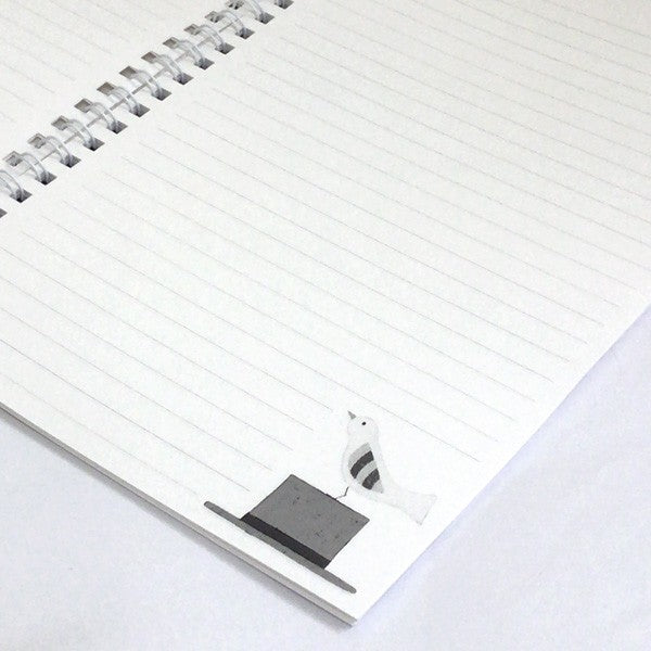 A5 Ring Notebook Kazuaki Yamada "My Ukulele" 60 Pages Picture Book Author Animals Musical Instruments Stationery