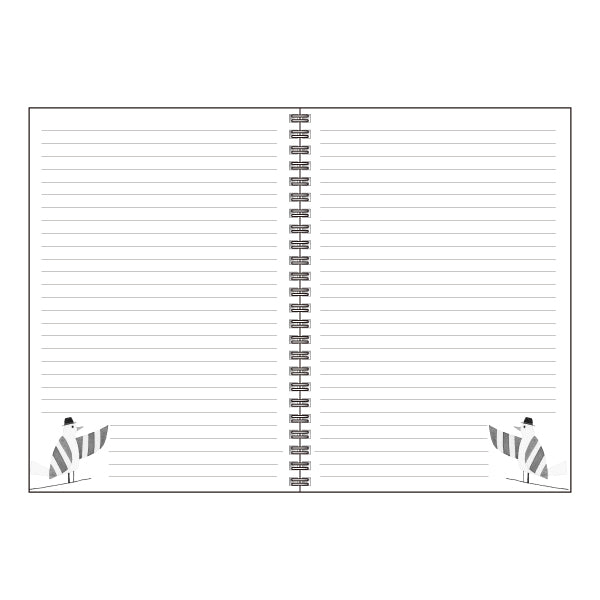 A5 Ring Notebook Kazuaki Yamada Monopo no Su "Move Forward" 60P Illustration Ruled Notepad