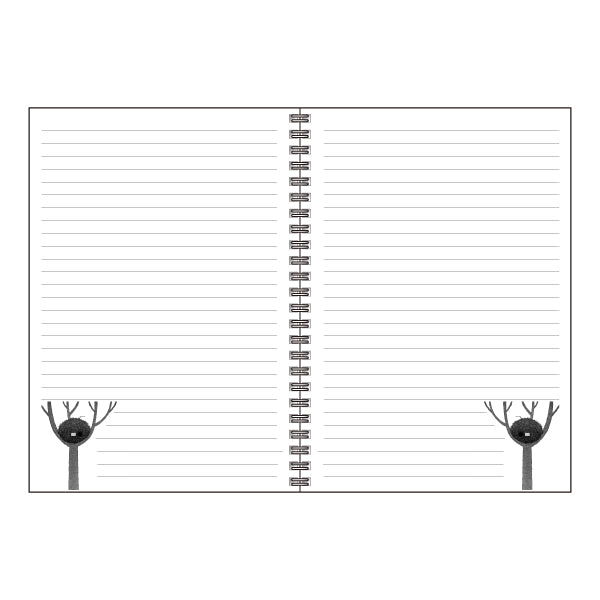A5 Ring Notebook Kazuaki Yamada Monopo no Su "Tatsumu" 60P Illustration Ruled Notepad