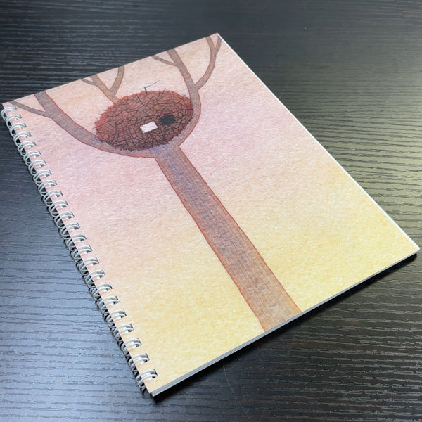 A5 Ring Notebook Kazuaki Yamada Monopo no Su "Tatsumu" 60P Illustration Ruled Notepad