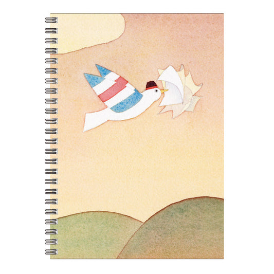 A5 Ring Notebook Kazuaki Yamada Monopo no Su "The Other Side of Happiness" 60 Pages Illustrations Ruled Notepad