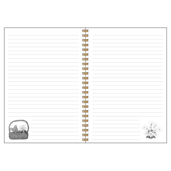 A5 Ring Notebook Kazuaki Yamada "Margaret's Dream" 60P 100P Picture Book Author Animals Musical Instruments Stationery