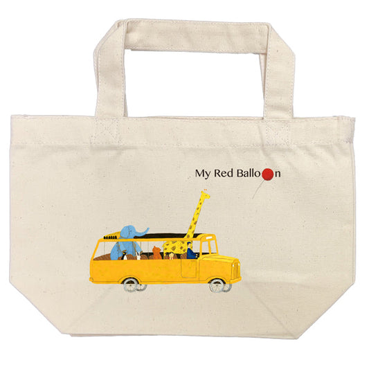 Lunch Tote Yamada Kazuaki "My Red Balloon" Picture Book Author Illustration Gift Animal