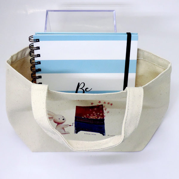Lunch Tote Yamada Kazuaki "My Red Balloon" Picture Book Author Illustration Gift Animal
