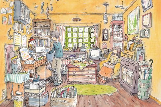 Postcard Mina Kawai "Snack Break" 100 x 150 mm Illustrator Postcard