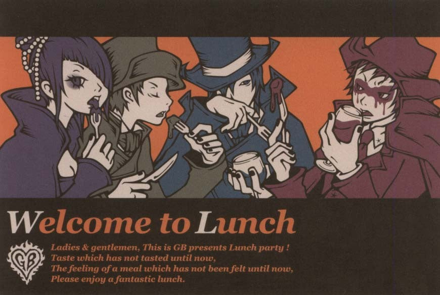 Postcard Wakamatsu Kaori "Welcome to Lunch" 100 x 148 mm Illustrator Postcard