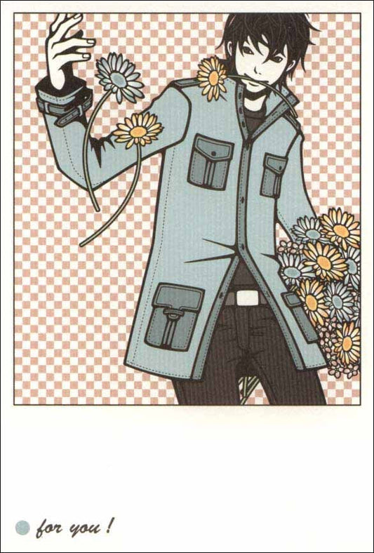 Postcard Wakamatsu Kaori "For you! Male" 100 x 148 mm Illustrator Postcard