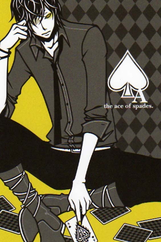 ポストカード ワカマツカオリ「the ace of spades.」100×148mm イラストレーター 郵便はがき