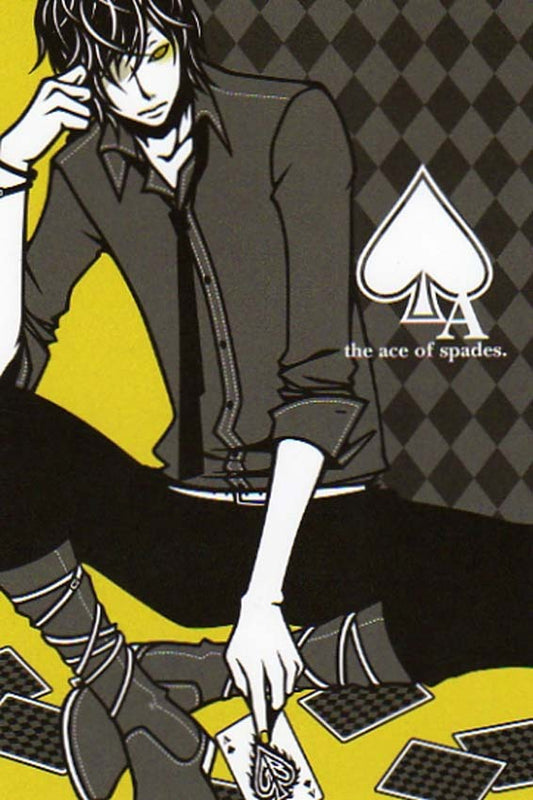 Postcard Wakamatsu Kaori "The Ace of Spades." 100 x 148 mm Illustrator Postcard