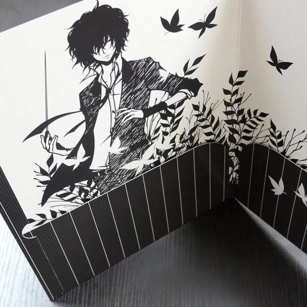 Art Folio Wakamatsu Kaori "Male" A4 storage possible Illustration Japanese style Portfolio Paper file Document storage