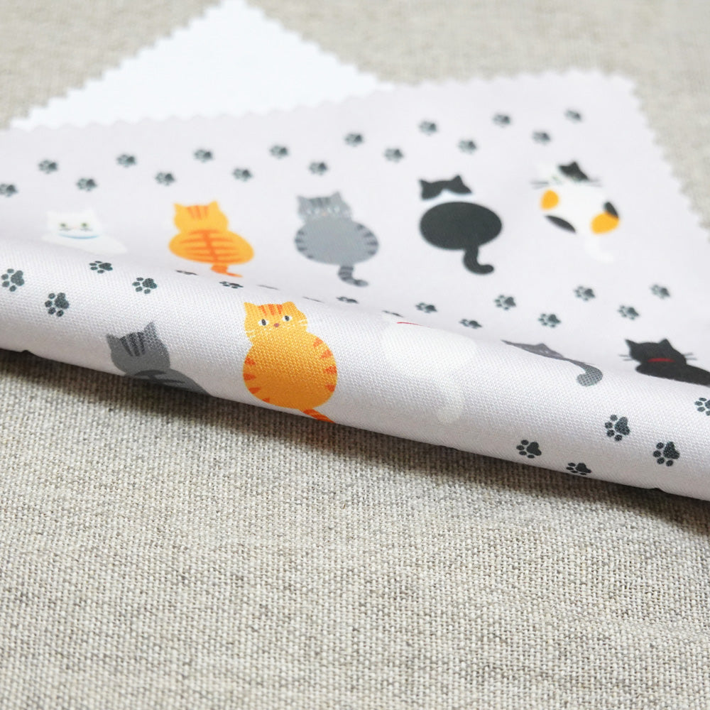 Cleaning Cloth 7 Cats & Footprints Glasses Cleaner Animal Pattern 100% Polyester Original