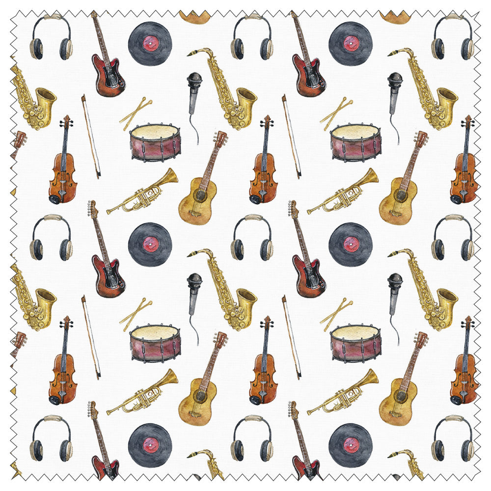 Cleaning cloth, musical instrument pattern, glasses cleaning cloth, cleaner, musical instrument pattern, 100% polyester, original
