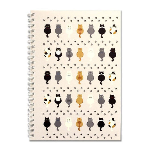 A5 Ring Notebook "Musical Instruments Pattern" 60 Pages Musical Instruments Pattern Stationery Original
