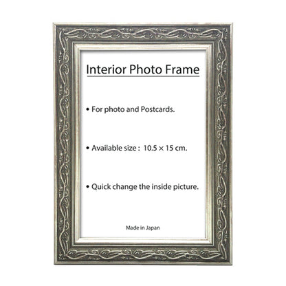 Picture Frame Wall Photo Frame Antique Silver Postcard Size A6 Gold Wedding Gift Baby Gift Interior Original