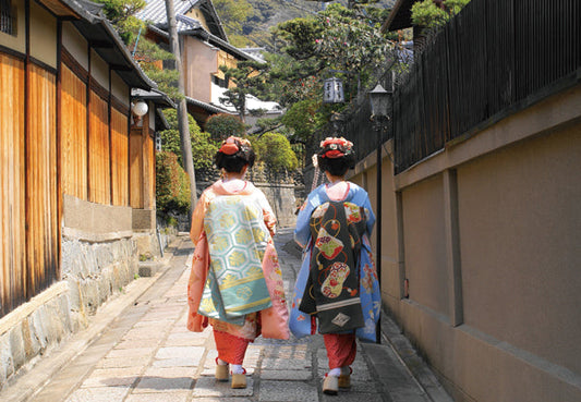 ポストカード 日本風景「祇園 舞妓」105×150mm カラー写真 観光内 名所 郵便はがき