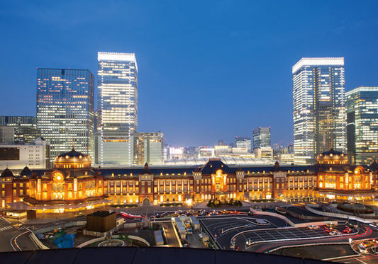 ポストカード 日本風景「東京駅」105×150mm カラー写真 観光内 名所 郵便はがき