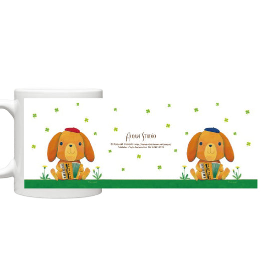Mugs Kazuaki Yamada "Lop-kun the floppy-eared rabbit" Picture book author Animals Musical instruments Teacups