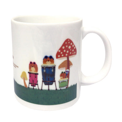Mugs Kazuaki Yamada "Ann, Petit and Pake" Picture book author Animals Musical instruments Teacups