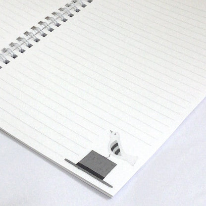 A5 Ring Notebook Kazuaki Yamada "My Ukulele" 60 Pages Picture Book Author Animals Musical Instruments Stationery