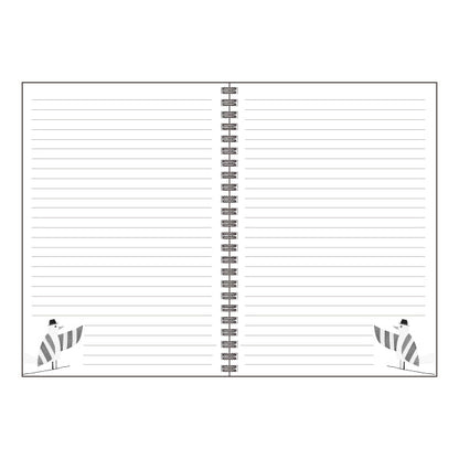 A5 Ring Notebook Kazuaki Yamada Monopo no Su "Move Forward" 60P Illustration Ruled Notepad