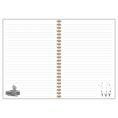 A5 Ring Notebook Kazuaki Yamada "Three Tulips" 60P 100P Picture Book Author Animals Musical Instruments Stationery