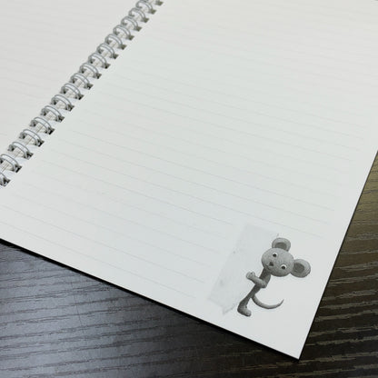 A5 Ring Notebook Set of 4 2 Kazuaki Yamada 60 Pages Picture Book Author Animal Musical Instruments Stationery