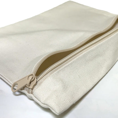 Flat pouch by Kazuaki Yamada "Violin Station" Canvas Picture book author Illustration Gift Animal Musical instrument