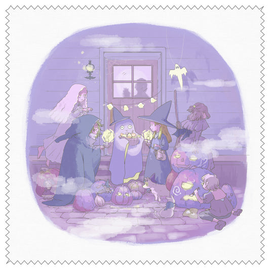 クリーニングクロス かわいみな「ハッピーハロウィン」メガネ拭き レンズクリーナー 眼鏡小物