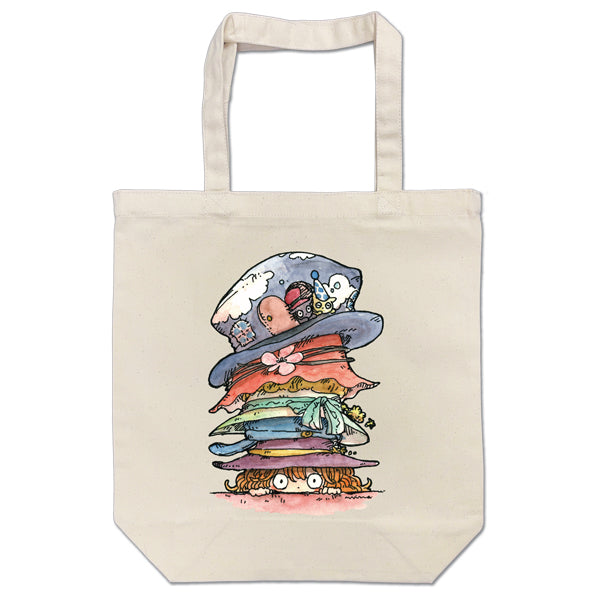 Cute Tote Bag "Witch's Hat" Canvas Handbag