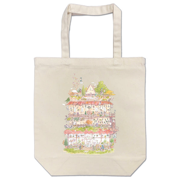 Canvas tote bag "Witch's Flower Shop"