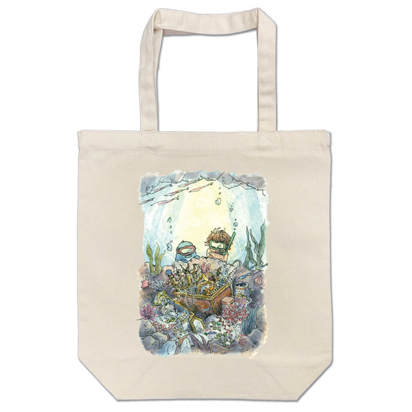 Cute Tote Bag "Treasure Found!" Canvas Handbag