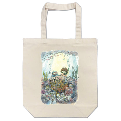 Cute Tote Bag "Treasure Found!" Canvas Handbag