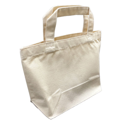 Lunch tote bag cute "Hinamatsuri" canvas tote bag