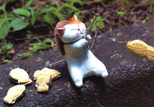 ポストカード 高橋理佐/猫粘土作家「アン、ビリーバブル」105×150mm 動物 カラー写真
