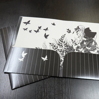 Art Folio Wakamatsu Kaori "Women" A4 storage possible Illustration Japanese style Portfolio Paper file Document storage