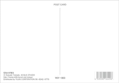 Postcard Kazuaki Yamada "The Scent of Sadness" 105 x 150mm Picture book author illustrator Postcard