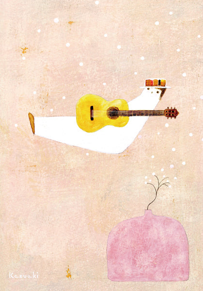 Postcard Kazuaki Yamada "The Scent of Sadness" 105 x 150mm Picture book author illustrator Postcard