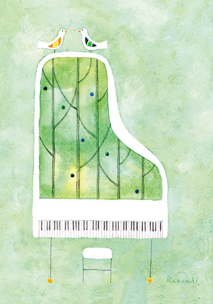 Postcard Kazuaki Yamada "Ambiguous Words" 105 x 150 mm Picture book author illustrator Postcard